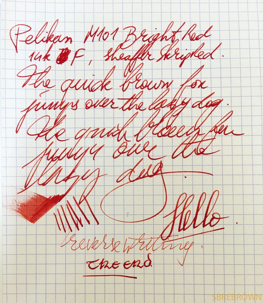 Pelikan M101 Bright Red