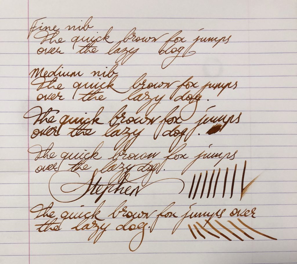 SBREBROWN Fountain Pen Ink