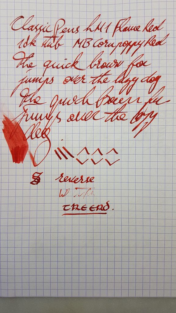 Classic Pens LM1 Flame Red