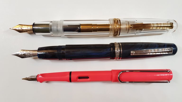 Fountain Pen Shootout: Delta Roma Imperiale vs. Delta Roma Imperiale ...